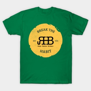 Real Habits Broken Logo T-Shirt